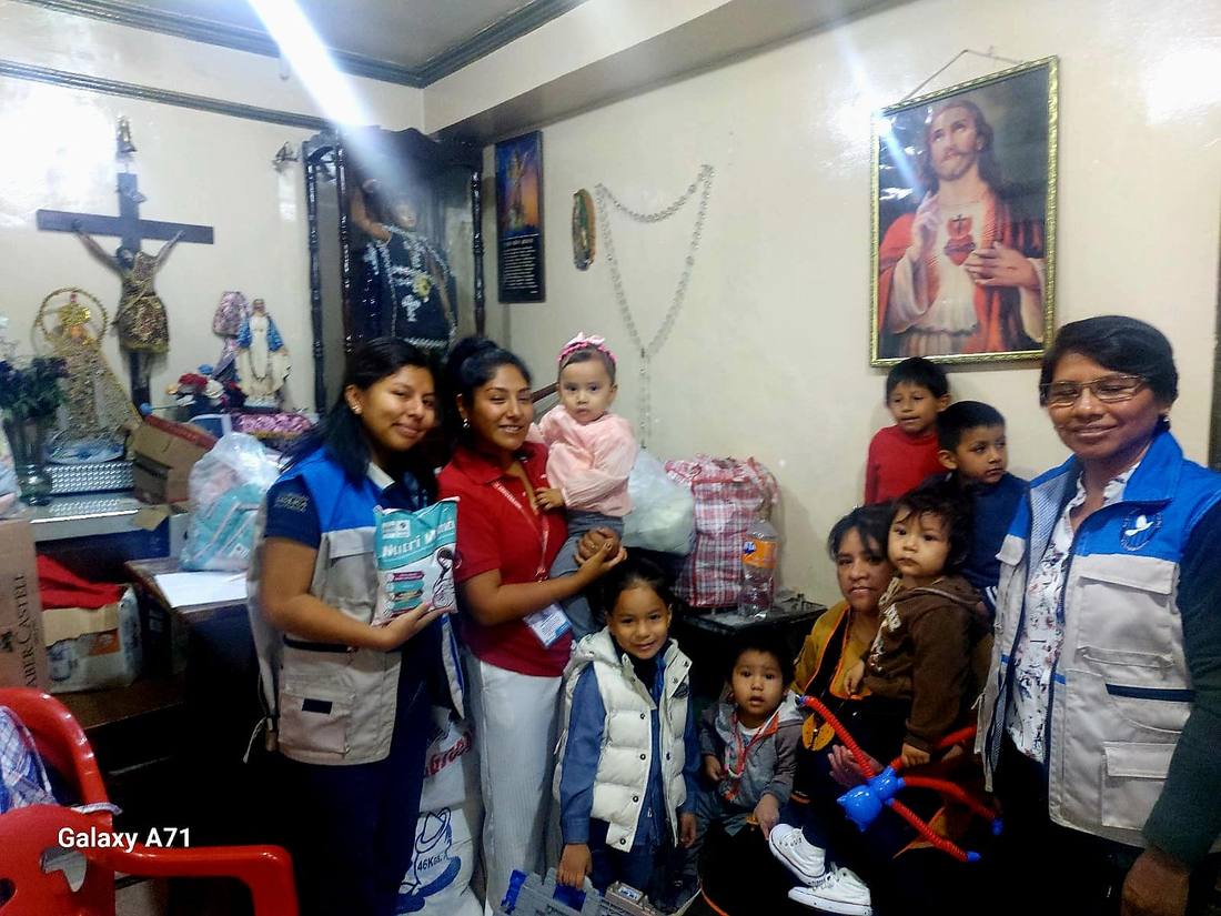 Pastoral Carcelaria – Entrega de Nutri Mamá